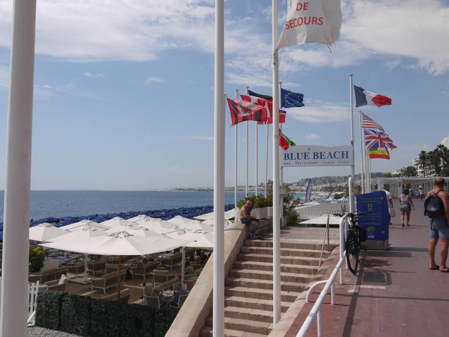 Mediterranee - Un Trois Pieces A Deux Pas De La Plage Νίκαια Εξωτερικό φωτογραφία
